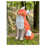 Paper Poly Craft 3D Paper Model DIY Kit - Fox