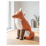 Paper Poly Craft 3D Paper Model DIY Kit - Fox