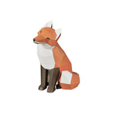 Paper Poly Craft 3D Paper Model DIY Kit - Fox