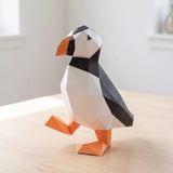 Paper Poly Craft 3D Paper Model DIY Kit - Puffin