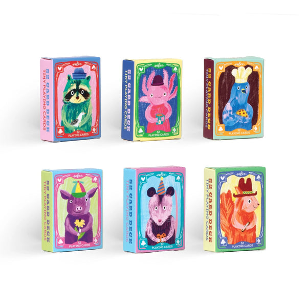 eeBoo Tiny Playing Cards Assortment - Katie Veron