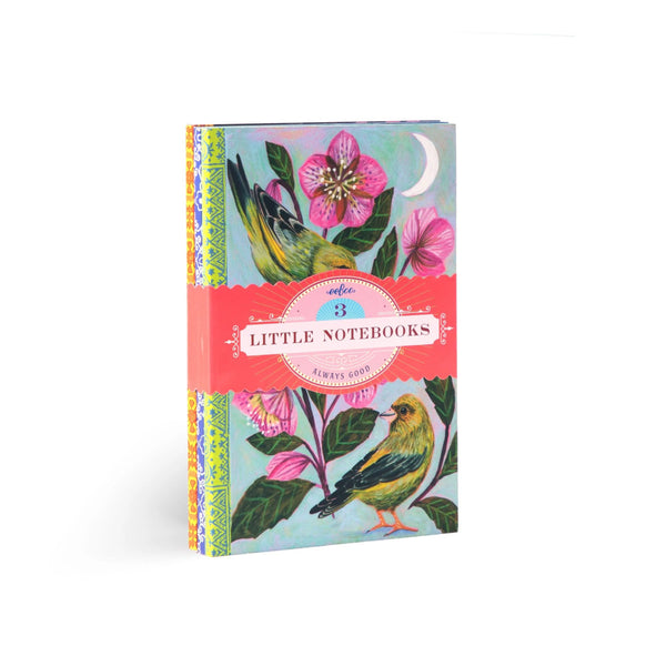 eeBoo Tiny Journal Assortment - 3pk Birds