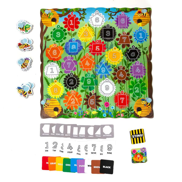 eeBoo Board Game - Bouncy Bees
