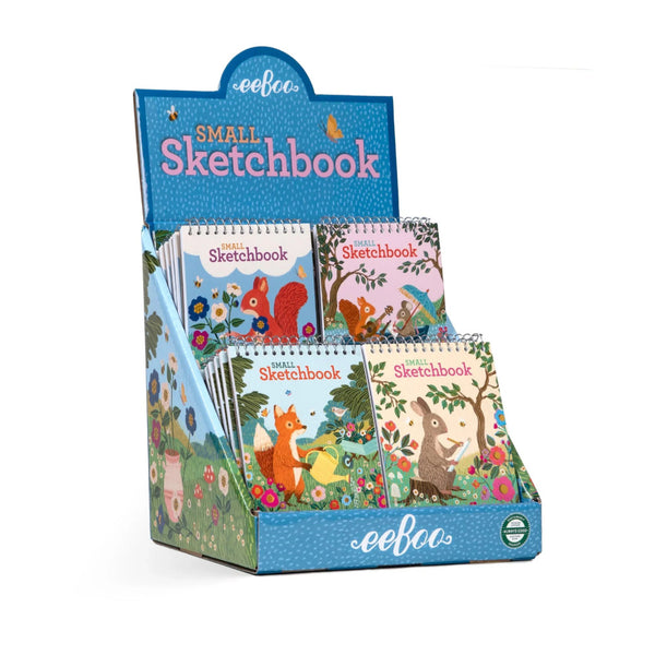 eeBoo Mini Sketchpad - Victoria's Garden Assortment