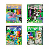 eeBoo Small Coloured Pencils (12pk) - Animals