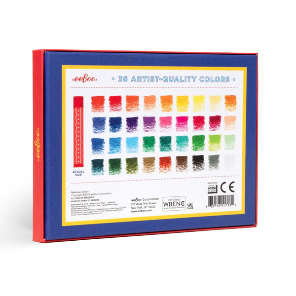 eeBoo Oil Pastel 36 Set