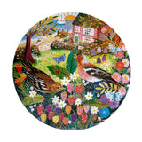 eeBoo 500pc Round Puzzle - Birds By The Sea