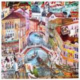 eeBoo 1000pc Puzzle - Artists in Venice