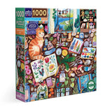 eeBoo 1000pc Puzzle - Naturalist's Cat