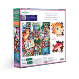 eeBoo 1000pc Puzzle - Naturalist's Cat