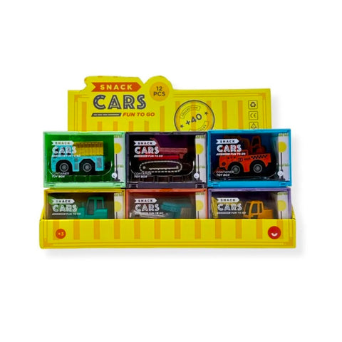 Juega Conmigo Snack Cars - Construction Assortment