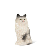 Abbott Ceramic Bud Vase - Sitting Persian Cat