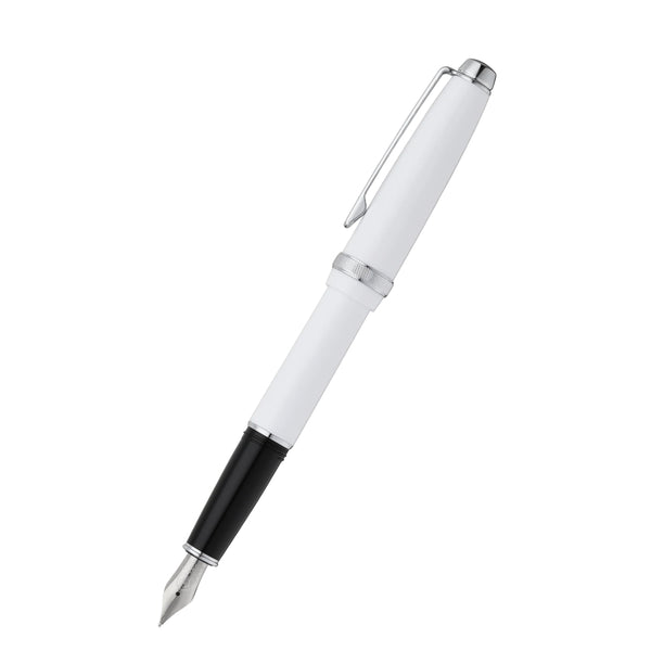Cross Lume Fountain Pen, Medium - Porcelain White