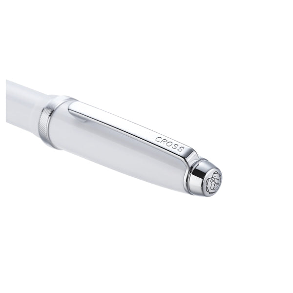 Cross Lume Fountain Pen, Medium - Porcelain White
