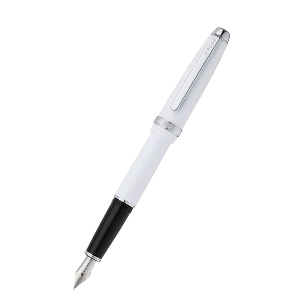 Cross Lume Fountain Pen, Medium - Porcelain White
