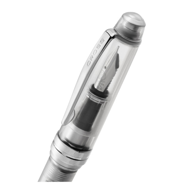 Cross Bailey Light Fountain Pen, Extra Fine - Clear