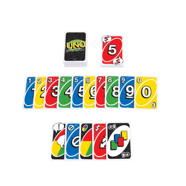 Uno House Rules! Card Game