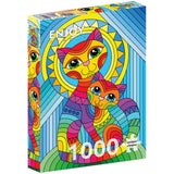 Enjoy Puzzle 1000pc Puzzle - Inseparable Cat & Kitten