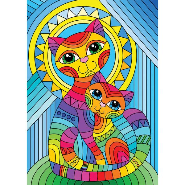 Enjoy Puzzle 1000pc Puzzle - Inseparable Cat & Kitten