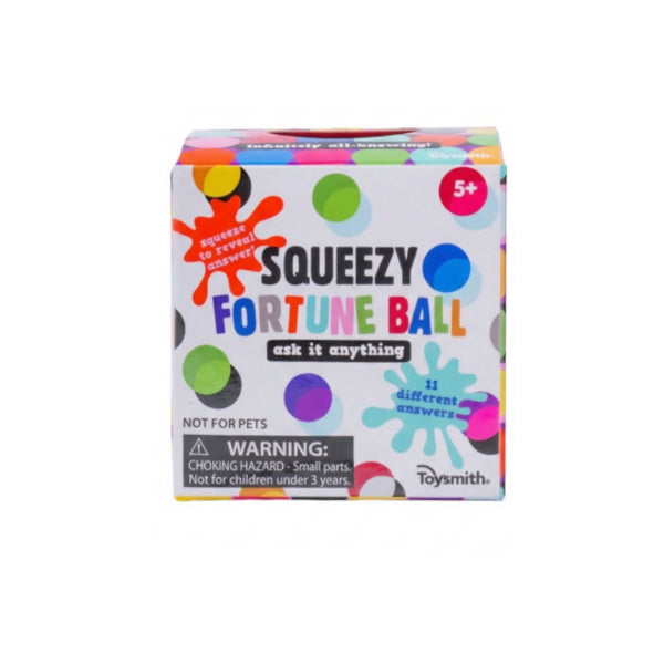 Toysmith Squeezy Fortune Ball Stress Toy - Blind Box