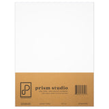 Prism Studio Cardstock 8.5" x 11" 25pk Ultra Smooth Solar White