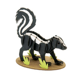 Fridolin 3D Animals Paper Model - Skunk