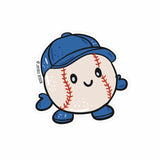 Jaybee Design Vinyl Sticker - Cute Baseball