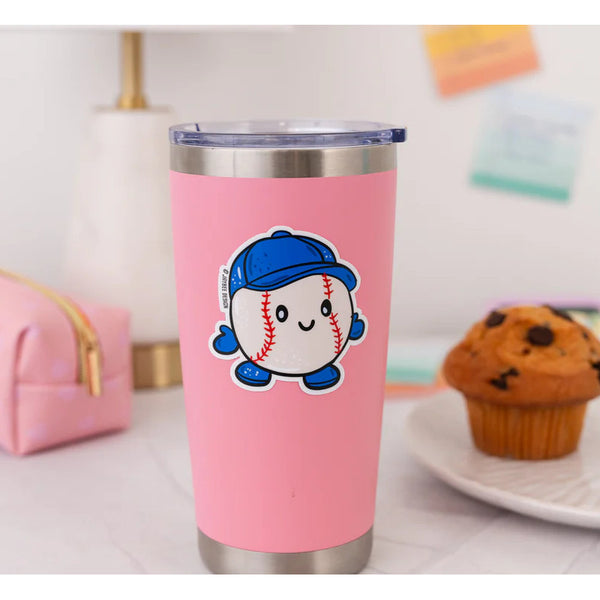 Jaybee Design Vinyl Sticker - Cute Baseball