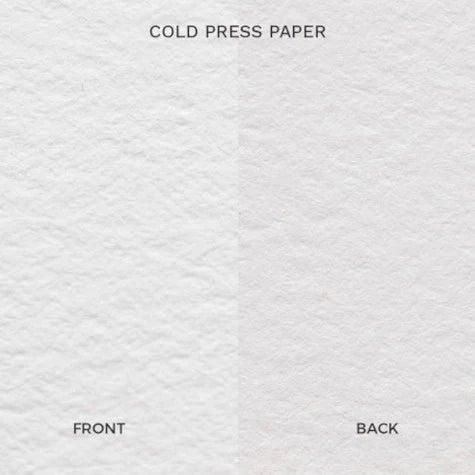 Etchr 100% Cotton Mixed Media Sketchbook, A6 Landscape, Cold Pressed