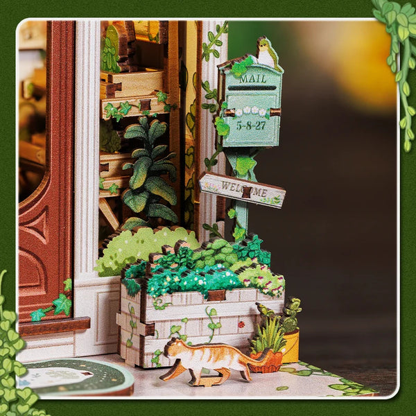 Cutebee DIY Miniature House Kit - Green Life Bookshop