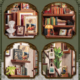 Cutebee DIY Miniature House Kit - Gallery Bookstore
