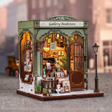 Cutebee DIY Miniature House Kit - Gallery Bookstore