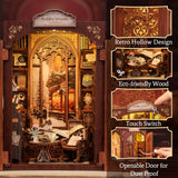 Cutebee DIY Miniature Book Nook Kit - Bookshop Memories