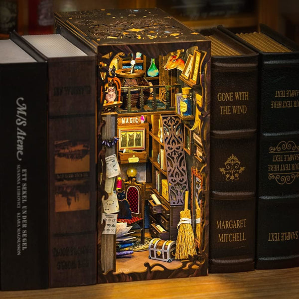 Cutebee DIY Miniature Book Nook Kit - Magic Pharmacist