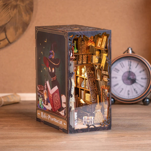Cutebee DIY Miniature Book Nook Kit - Magic Pharmacist