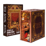 Cutebee DIY Miniature Book Nook Kit - Eternal Bookstore