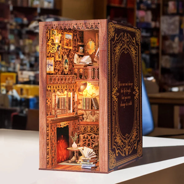 Cutebee DIY Miniature Book Nook Kit - Eternal Bookstore