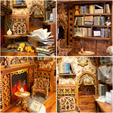 Cutebee DIY Miniature Book Nook Kit - Eternal Bookstore