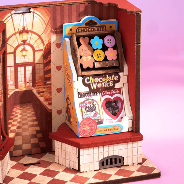 Robotime Rolife DIY Mini Model Kit - Sweet Chocolate Shop