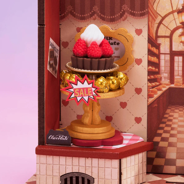 Robotime Rolife DIY Mini Model Kit - Sweet Chocolate Shop