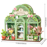 Robotime Rolife DIY Mini Model Kit - Green Fountain Garden