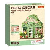 Robotime Rolife DIY Mini Model Kit - Green Fountain Garden