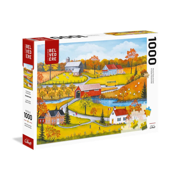 Pierre Belvedere 1000pc Puzzle – The Yellow Bus