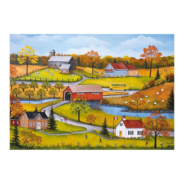 Pierre Belvedere 1000pc Puzzle – The Yellow Bus