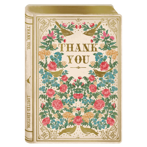 Art File Thank You Greeting Card - Flowers