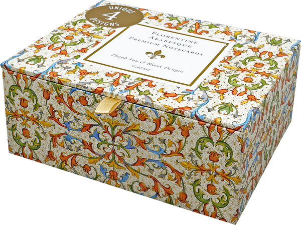 Peter Pauper Press Notecards 20pk Florentine Arabesque