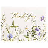 Peter Pauper Press Thank You Notecards 20pk Wildflowers Assortment