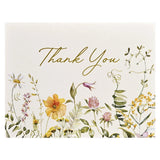 Peter Pauper Press Thank You Notecards 20pk Wildflowers Assortment