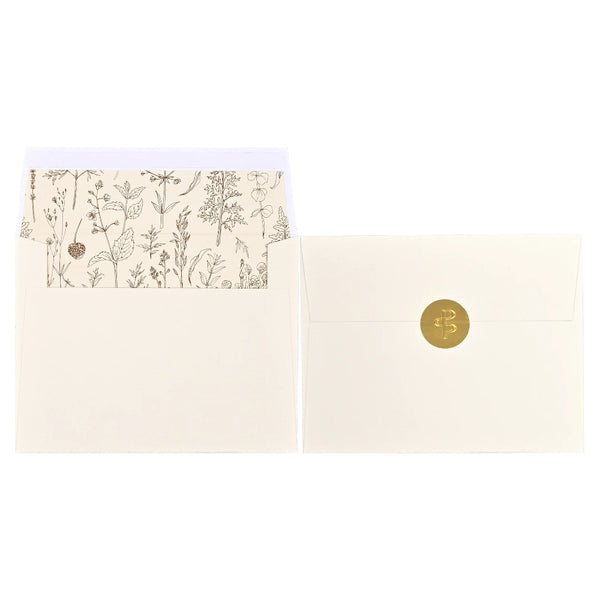 Peter Pauper Press Thank You Notecards 20pk Wildflowers Assortment