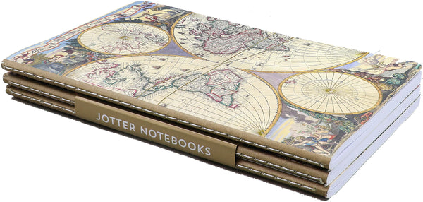 Peter Pauper Press Jotter Mini Notebooks 3pk - Old World
